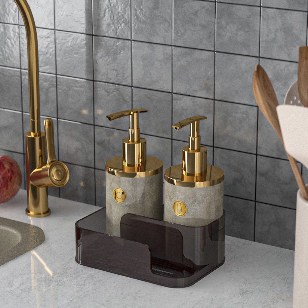 جامایع و اسکاج دوقلو هارمونی رنگ بتنی طلایی