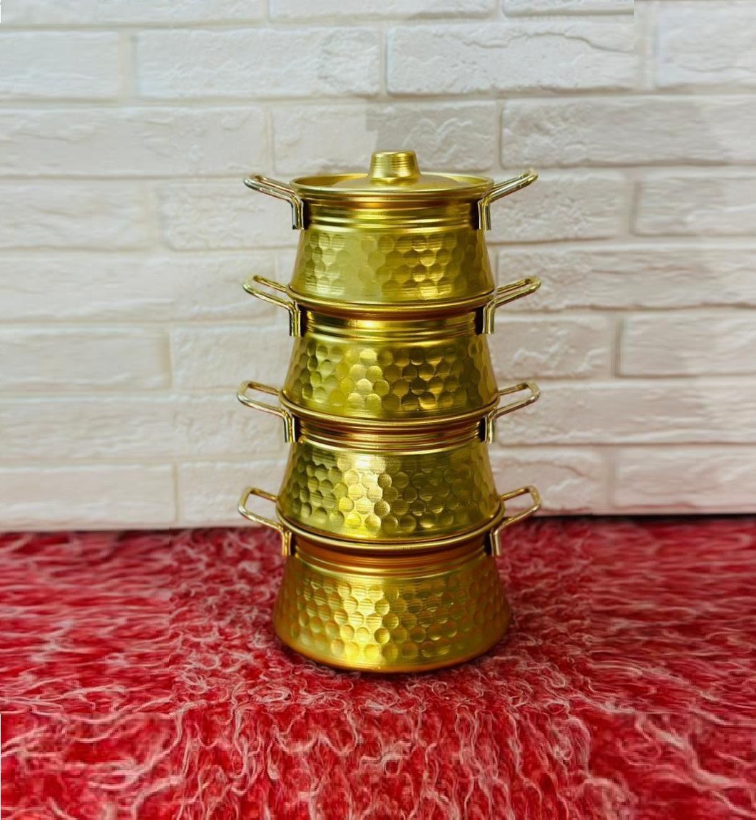 چهار قابلمه چکشی(دیگچه ای)