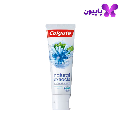 خمیر دندان سفید کننده جلبک دریایی و کریستال نمک کلگیت 75 میل