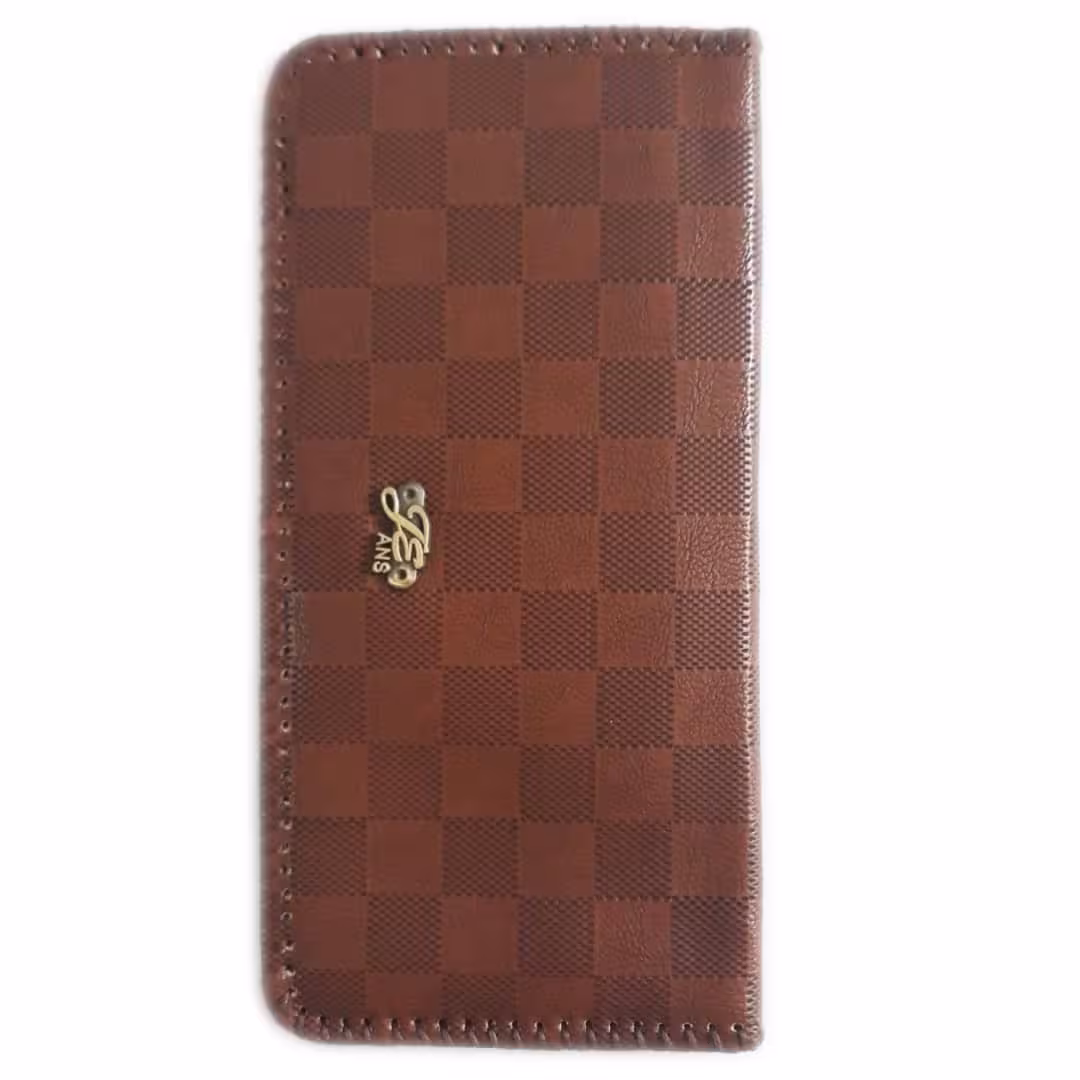 کیف پول طرح چهار خانه