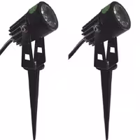 چراغ باغچه ای ام دی دی آی RGB مدل MD-IL0103R بسته 2 عددی