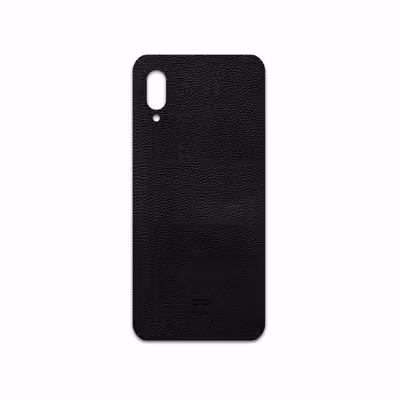 برچسب پوششی ماهوت مدل Black-Leather مناسب برای گوشی موبایل سامسونگ Galaxy M02
