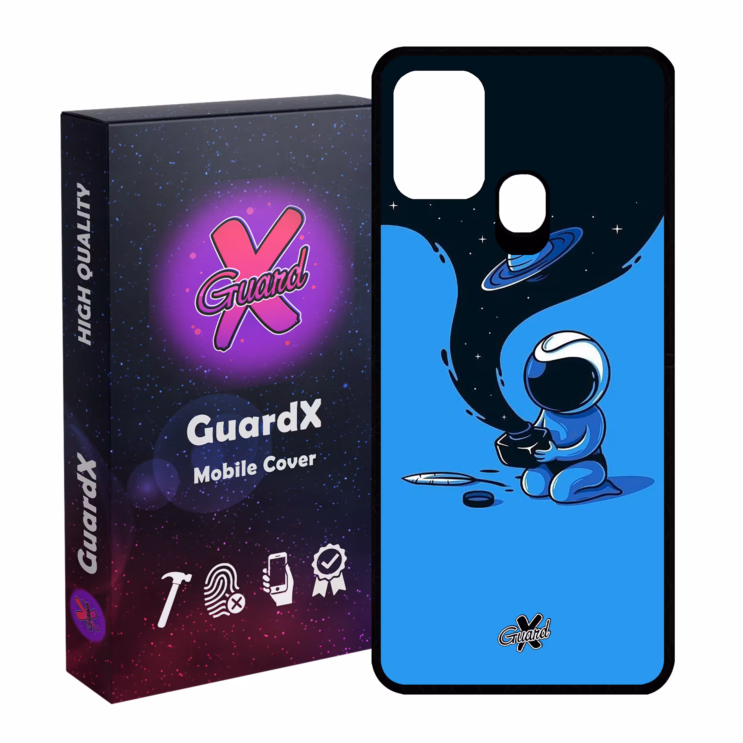 کاور گارد ایکس طرح Galaxy مدل Glass10052 مناسب برای گوشی موبایل سامسونگ Galaxy M31 / M31 Prime / F41