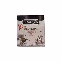 کاندوم شادو مدل platinum بسته 3 عددی