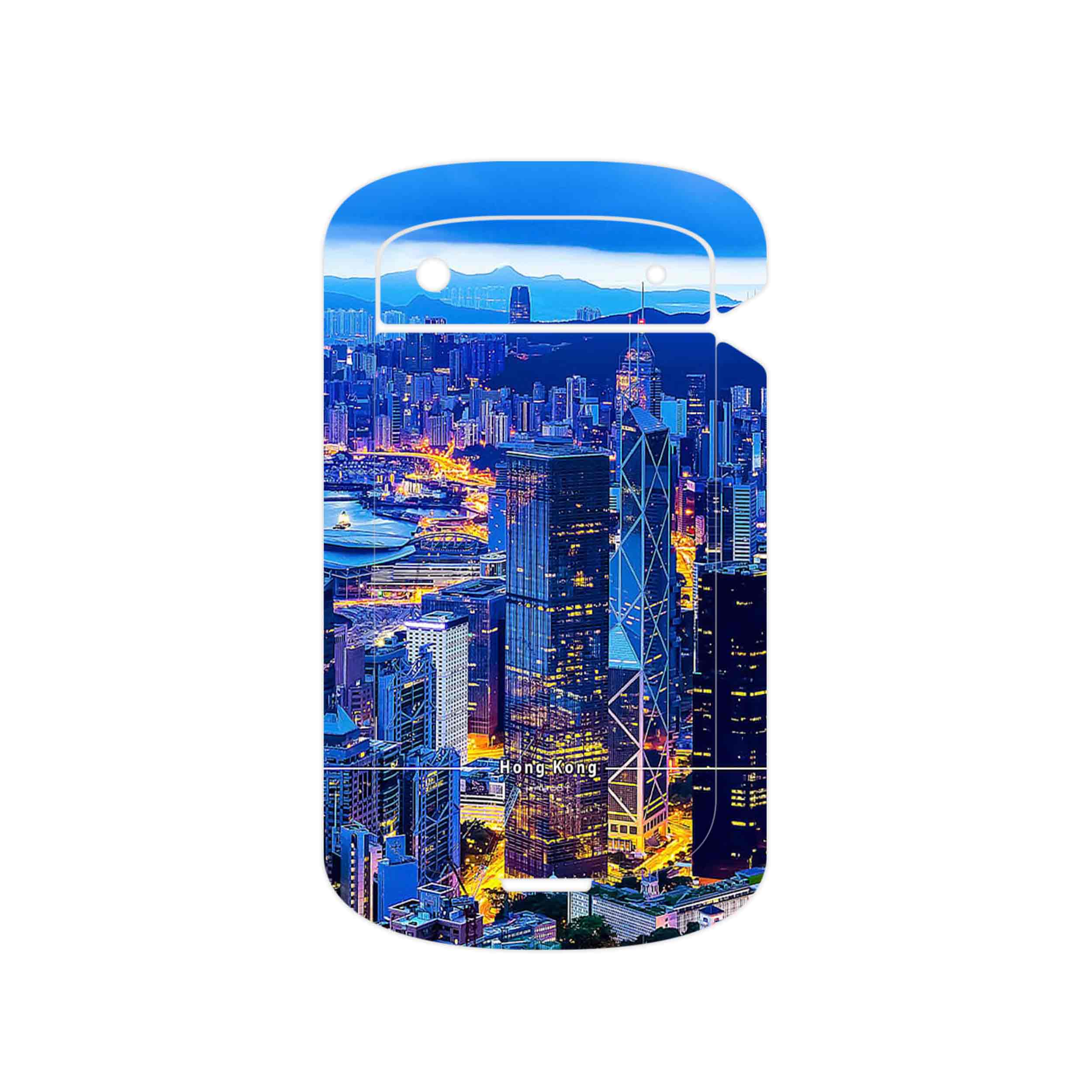 برچسب پوششی ماهوت مدل Hong Kong City مناسب برای گوشی موبایل بلک بری Bold Touch 9900