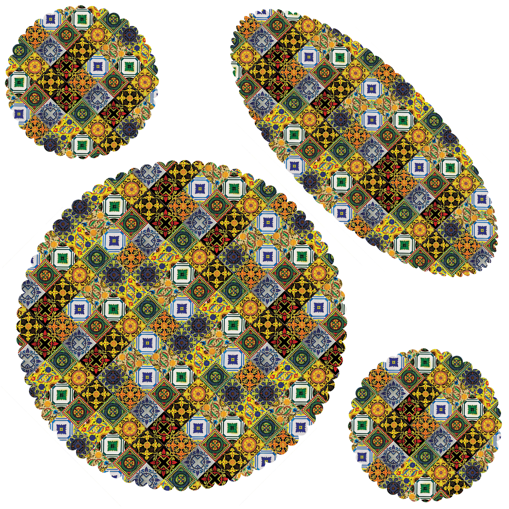 ست رومیزی 4 تکه مدل S32-42006