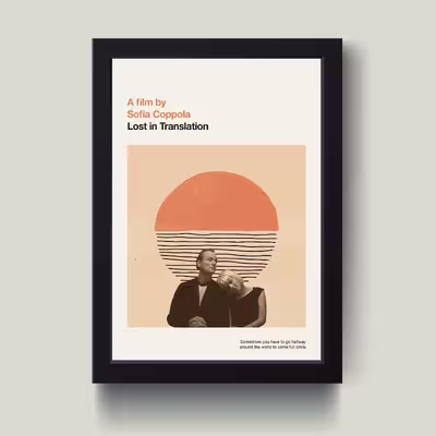 تابلو مدل Lost in Translation کد S2404-b