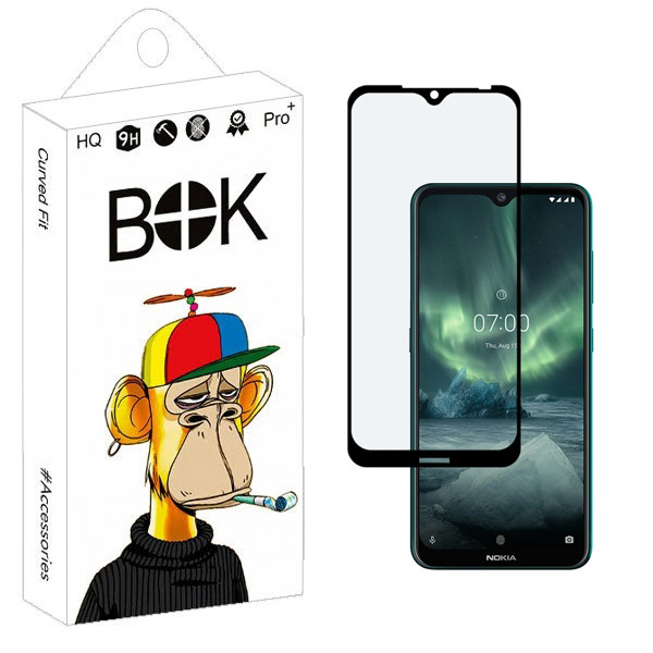 محافظ صفحه نمایش بوک مدل Thin Full مناسب برای گوشی موبایل نوکیا 6.2 / 7.2 | کالا برتری