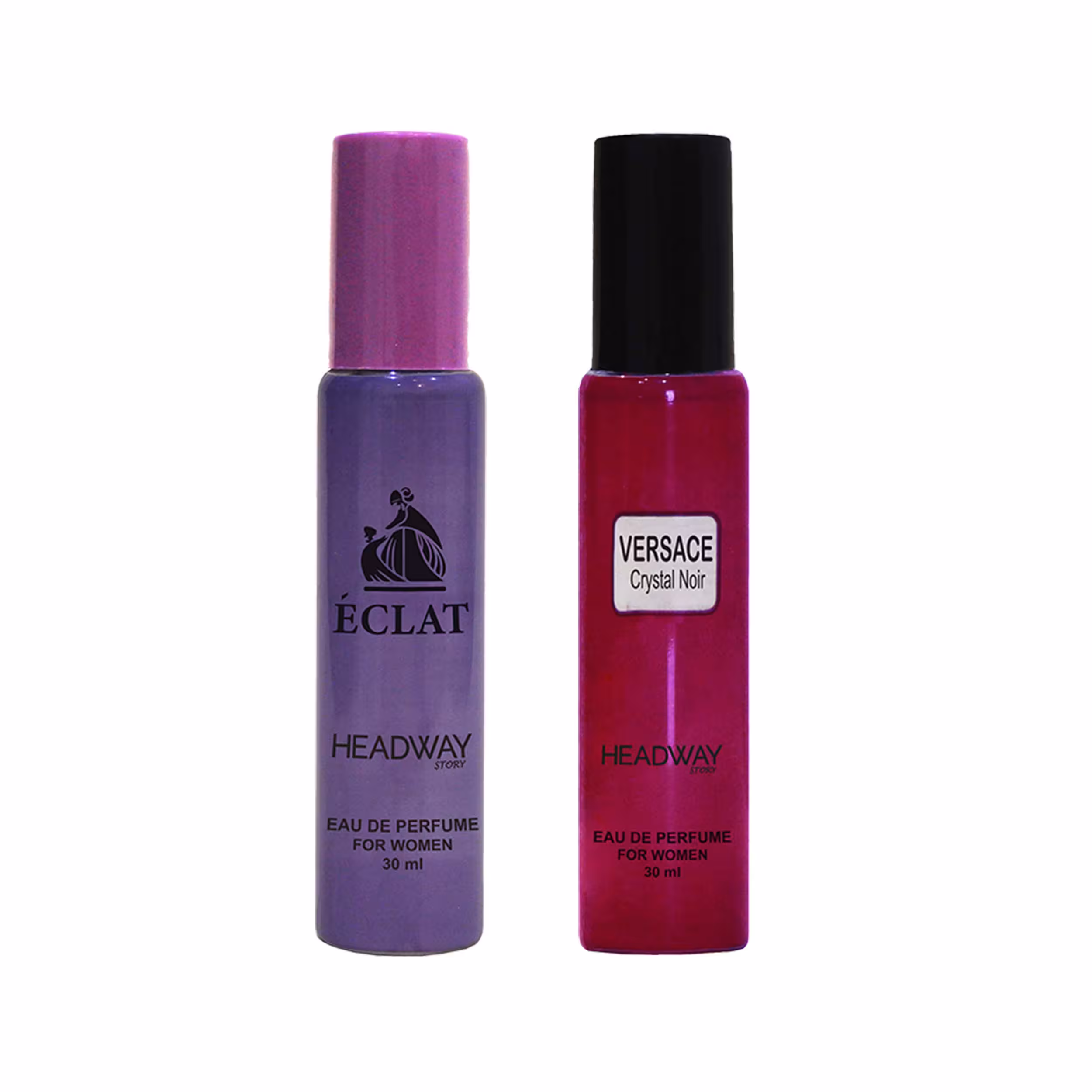 عطر جیبی زنانه هدوی استوری مدل ورساچه کریستال نویر و لانوین اکلت حجم 30 میلی لیتر مجموعه 2 عددی