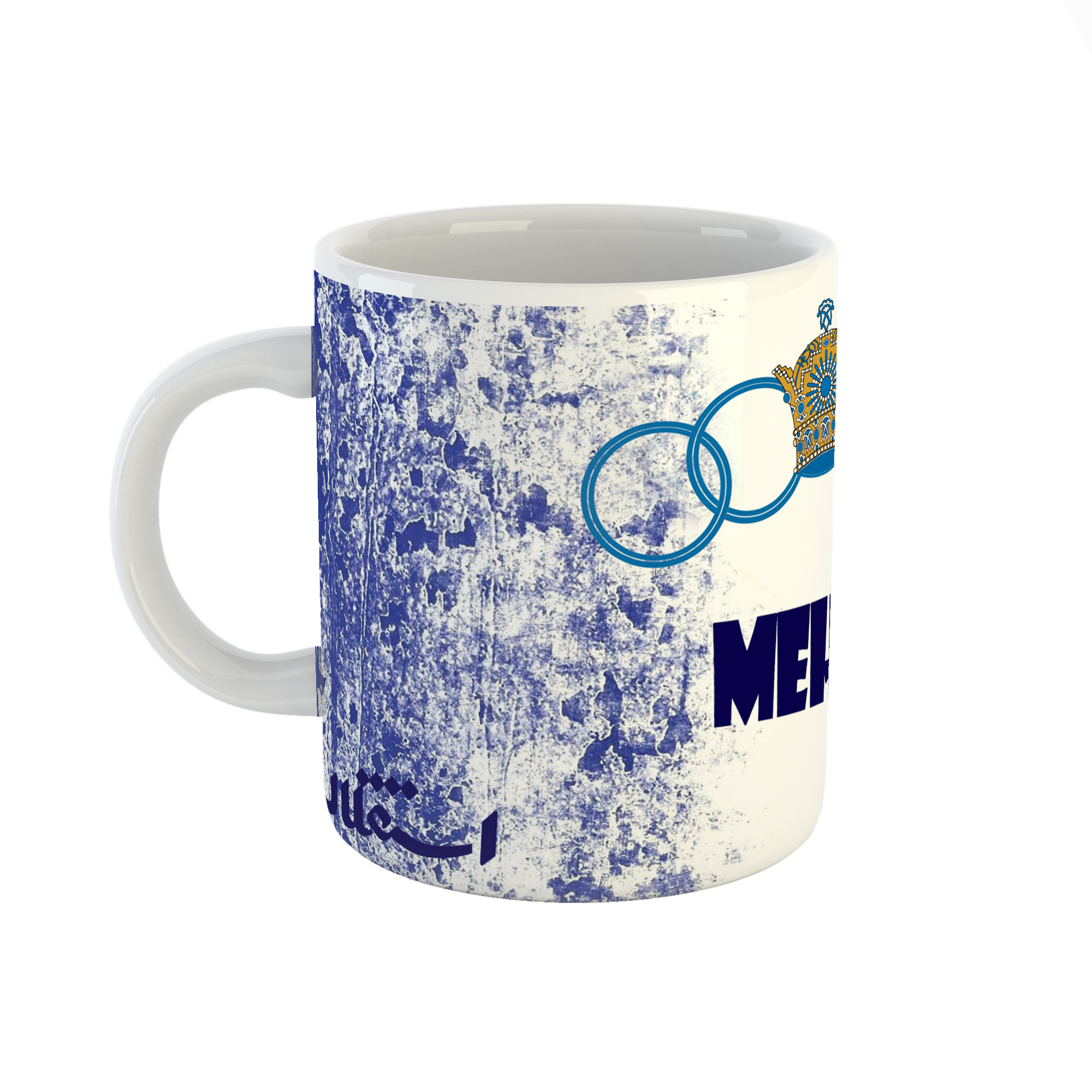 ماگ طرح اسم مهدی مدل تیم استقلال کد 508