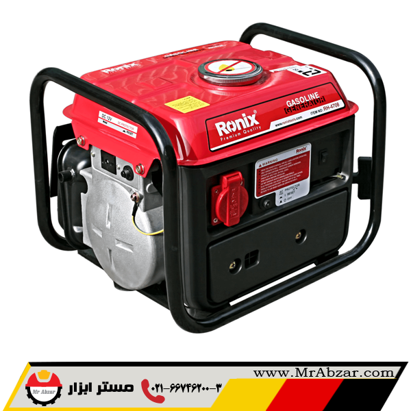 ژنراتور برق بنزینی رونیکس 800