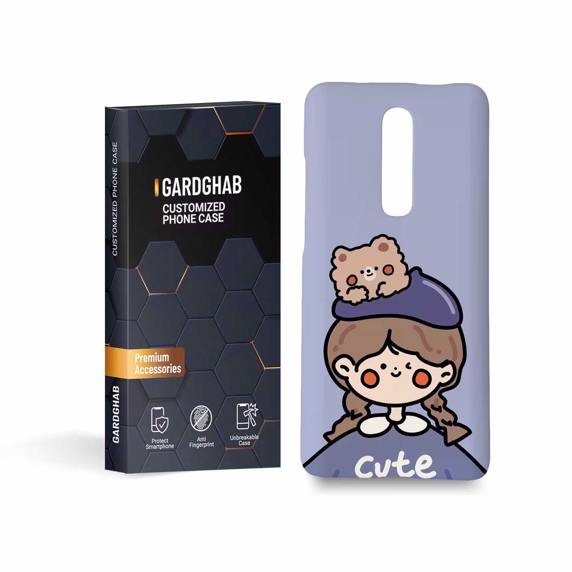 کاور گارد قاب مدل دخترانه مناسب برای گوشی موبایل شیائومی mi 9t / k20 / k20 pro