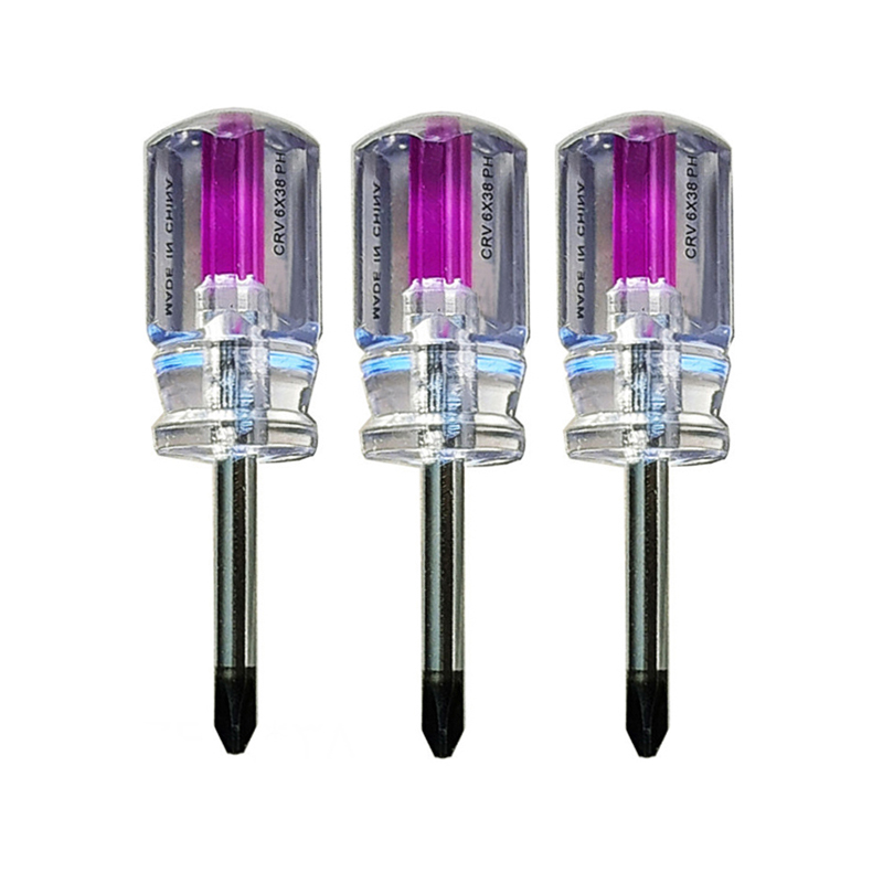 پیچ گوشتی چهارسو میکس مدل HT - 006x38 مجموعه 3 عددی