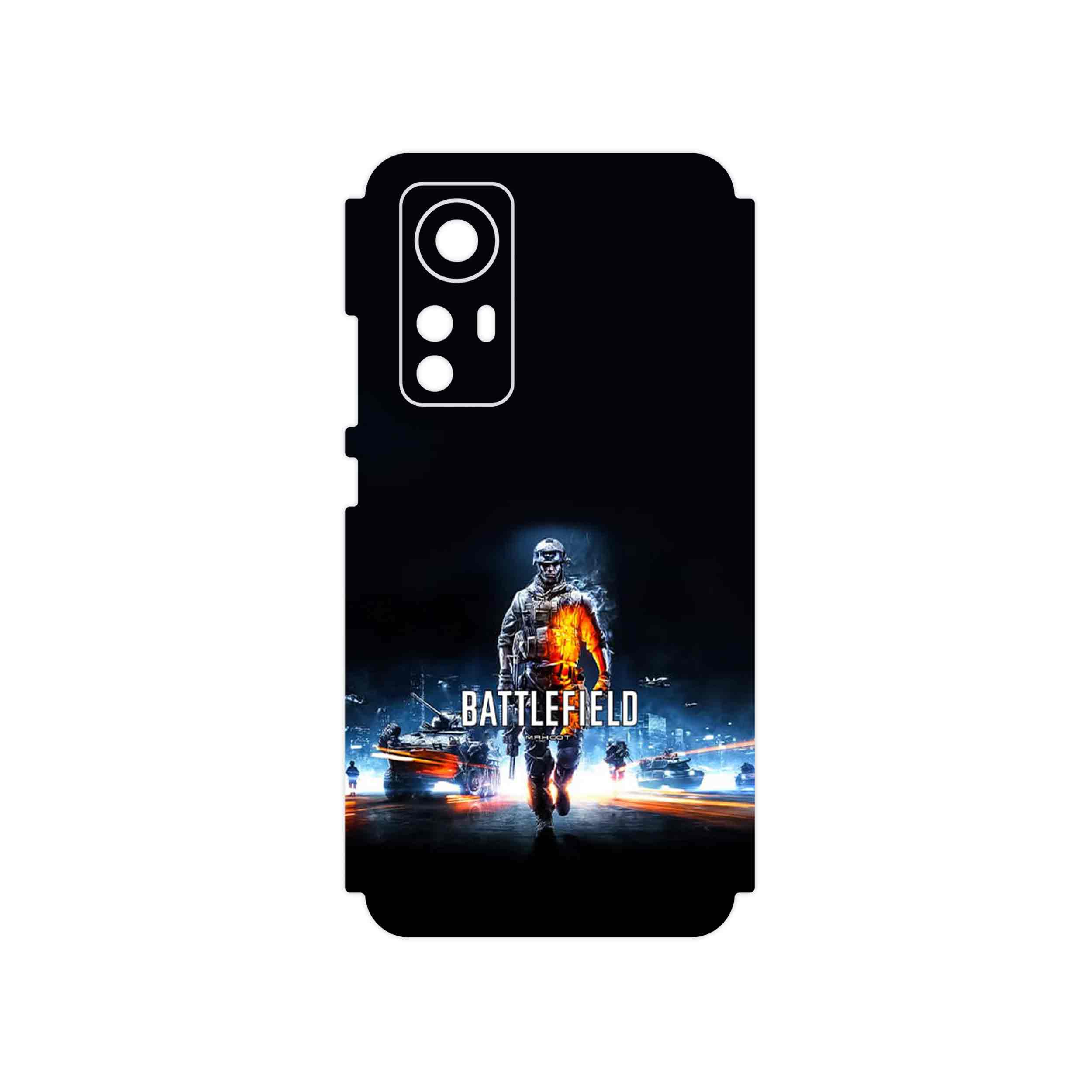 برچسب پوششی ماهوت مدل Battlefield Game Series مناسب برای گوشی موبایل شیائومی 12X