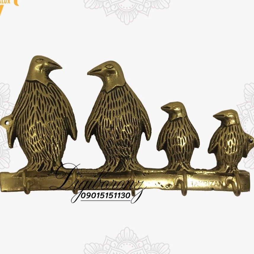 جاکلیدی پنگوئن برنجی برنزی (پس کرایه)102601