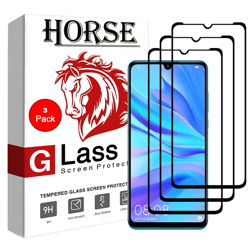 محافظ صفحه نمایش 5D هورس مدل FAG مناسب برای گوشی موبایل هوآوی nova 4e بسته سه عددی | کالا برتری