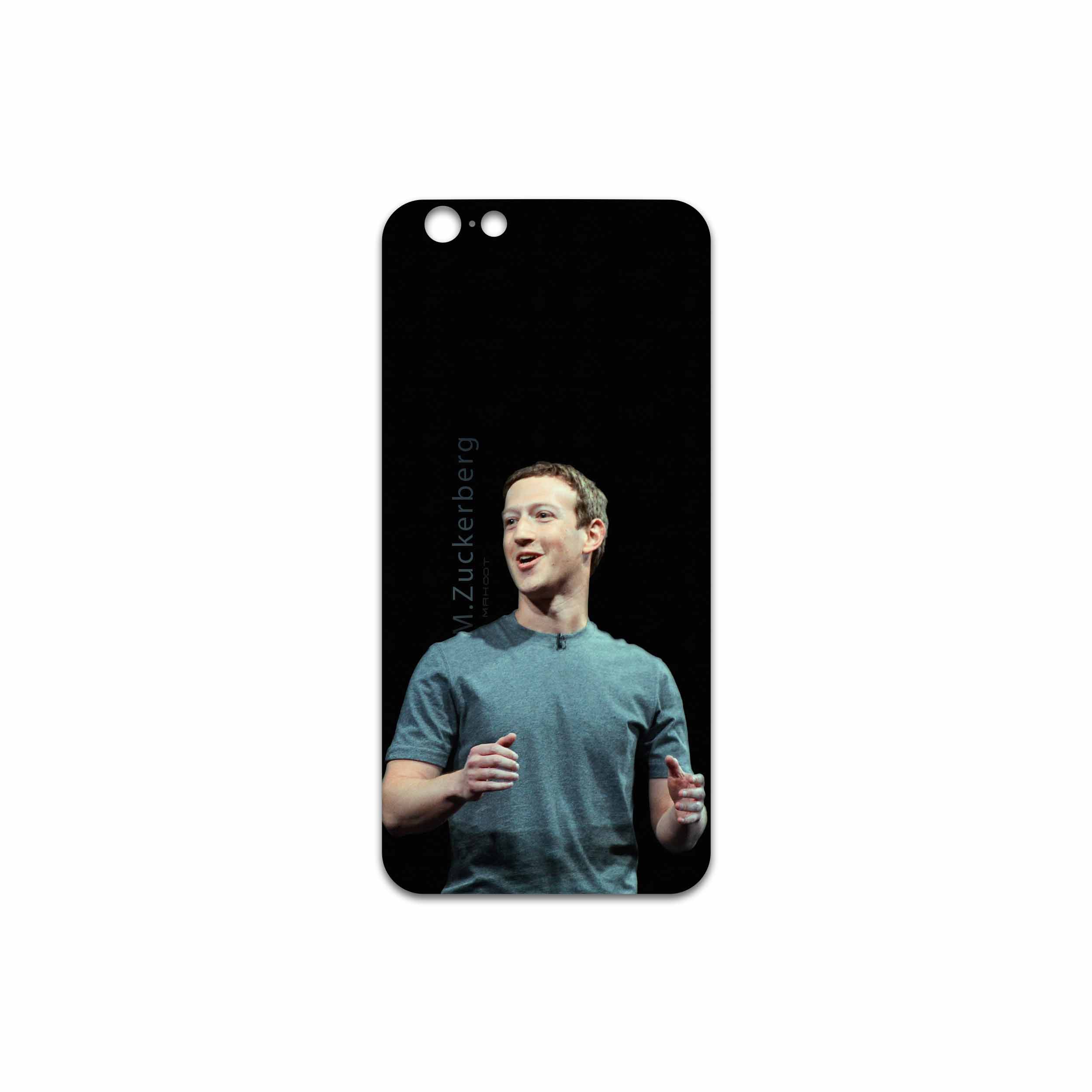 برچسب پوششی ماهوت مدل Mark Zuckerberg مناسب برای گوشی موبایل اپل iPhone 6