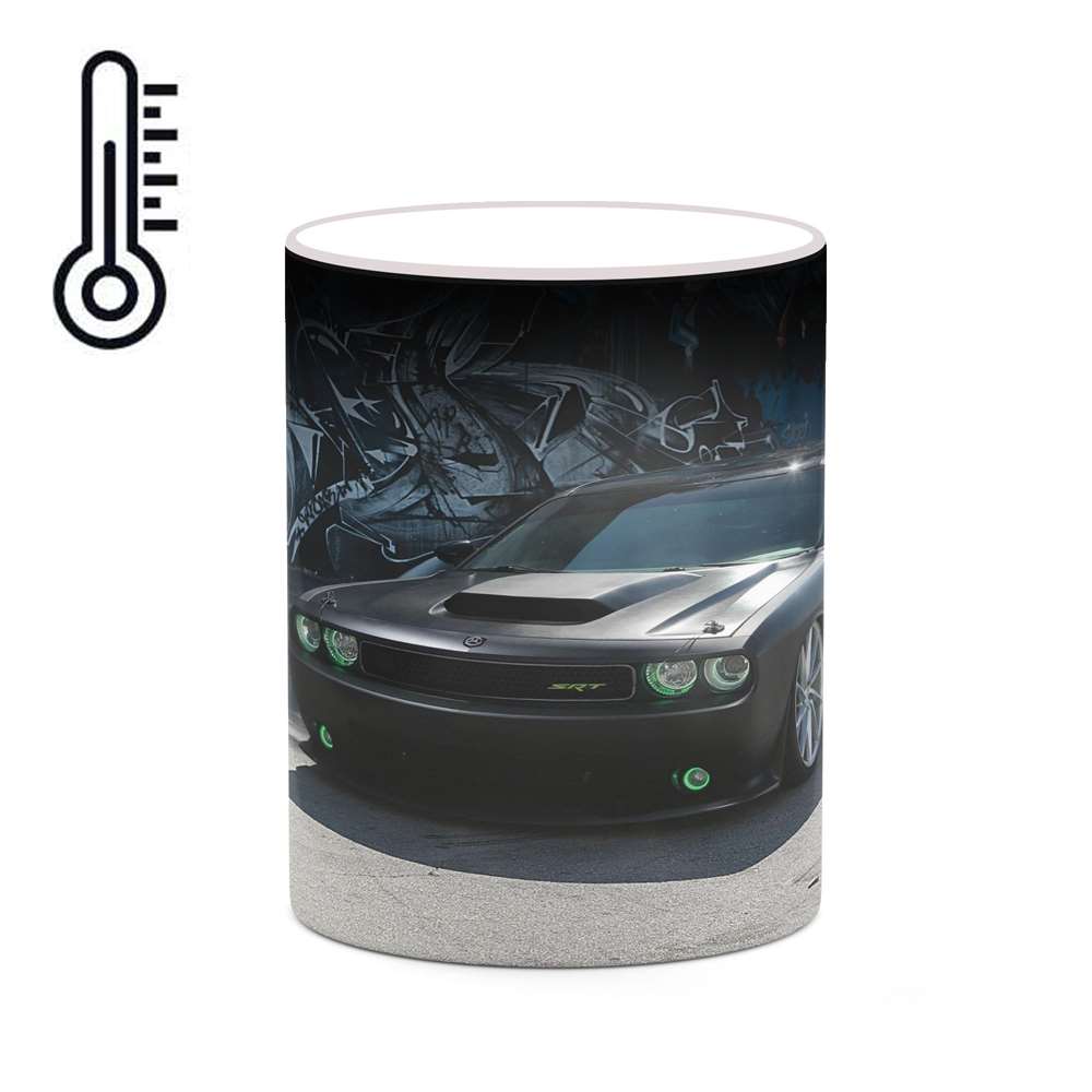 ماگ حرارتی کاکتی طرح Grafiti مدل mgh20448