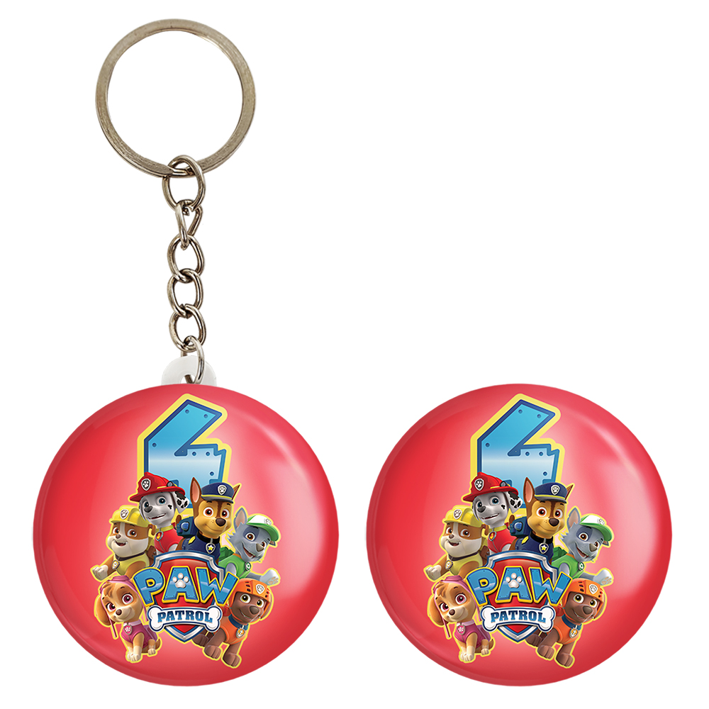 پیکسل خندالو مدل سگ های نگهبان کد 3127 به همراه جاکلیدی