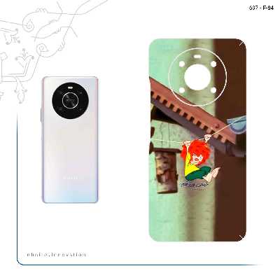 برچسب پوششی ماهوت مدل Meister Eder und sein Pumuckl مناسب برای گوشی موبایل آنر X9 4G