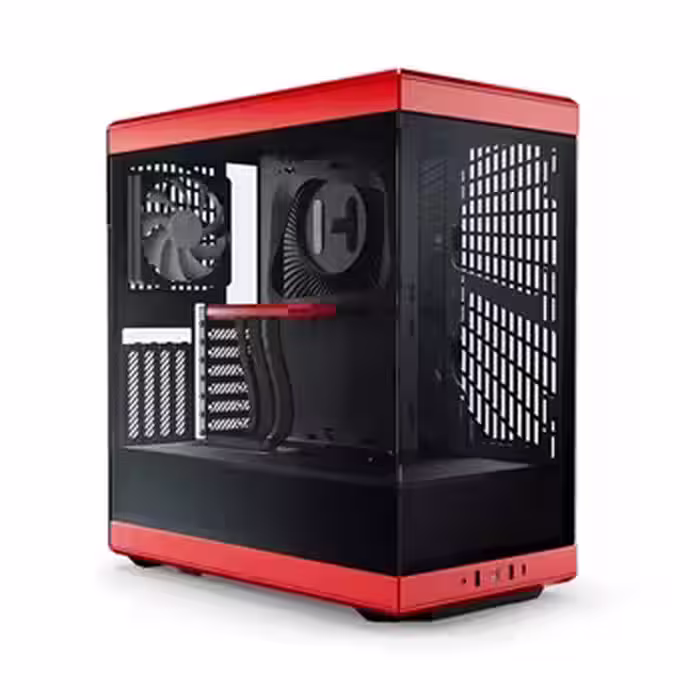 کیس کامپیوتر هایت مدل Y40 Black Cherry