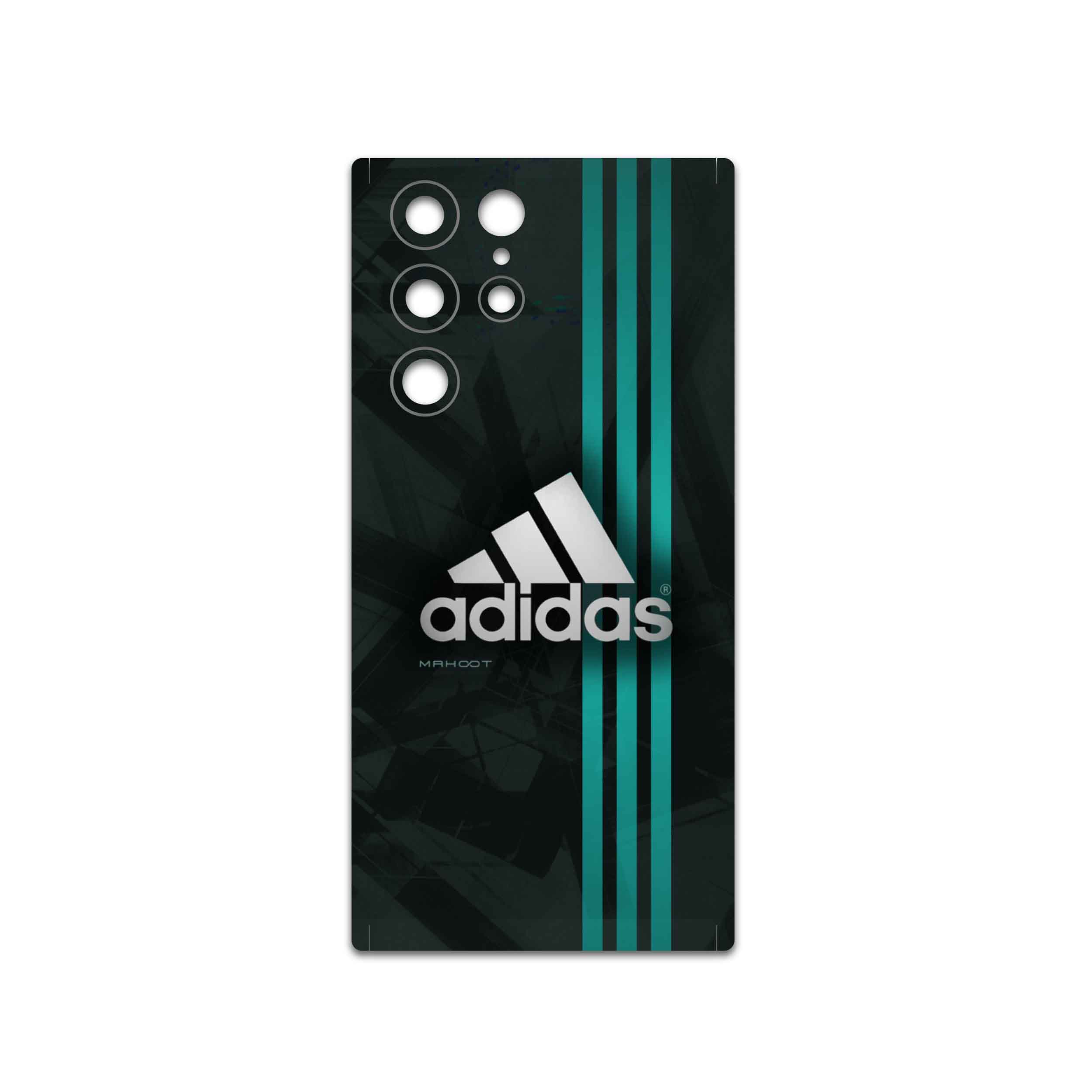 برچسب پوششی ماهوت مدل adidas-Logo مناسب برای گوشی موبایل سامسونگ Galaxy S22 Ultra 5G