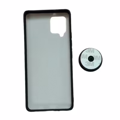 کاور طرح دخترانه کد 740 مناسب برای گوشی موبایل سامسونگ Galaxy A42 به همراه پاپ سوکت