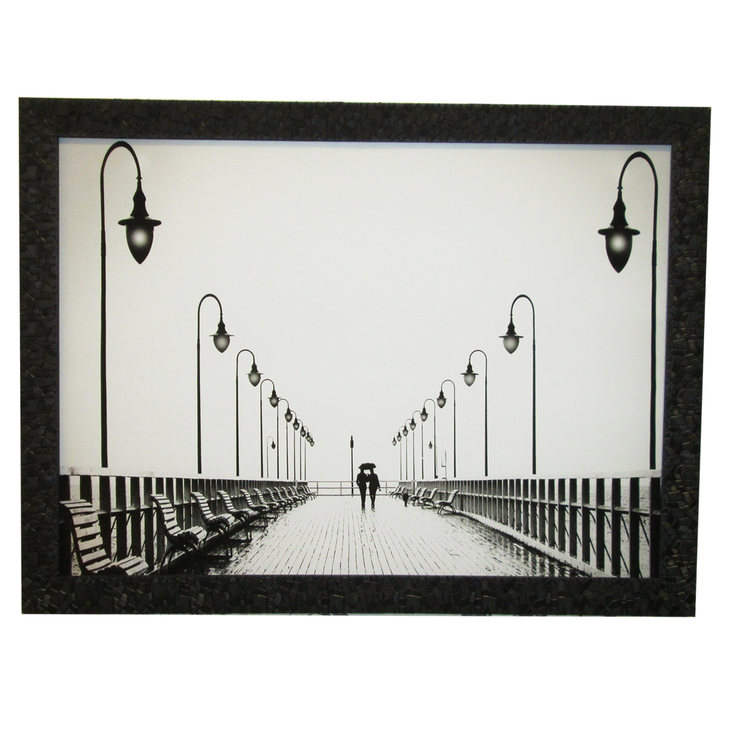 تابلو نوری مدل بک لایت طرح منظره کد 09