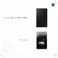 برچسب پوششی ماهوت مدل Swan Lake مناسب برای تبلت سامسونگ Galaxy Tab A 8.0 2019 T295