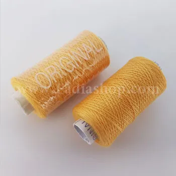 ماسوره نخ لی 435 زرد تیره