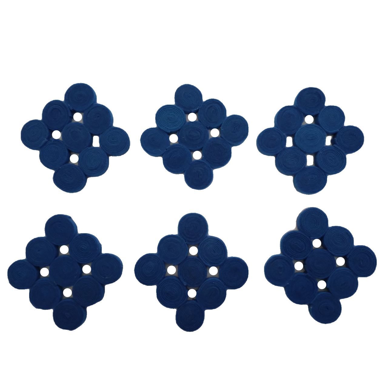 زیر لیوانی مدل مربع مجموعه 6 عددی