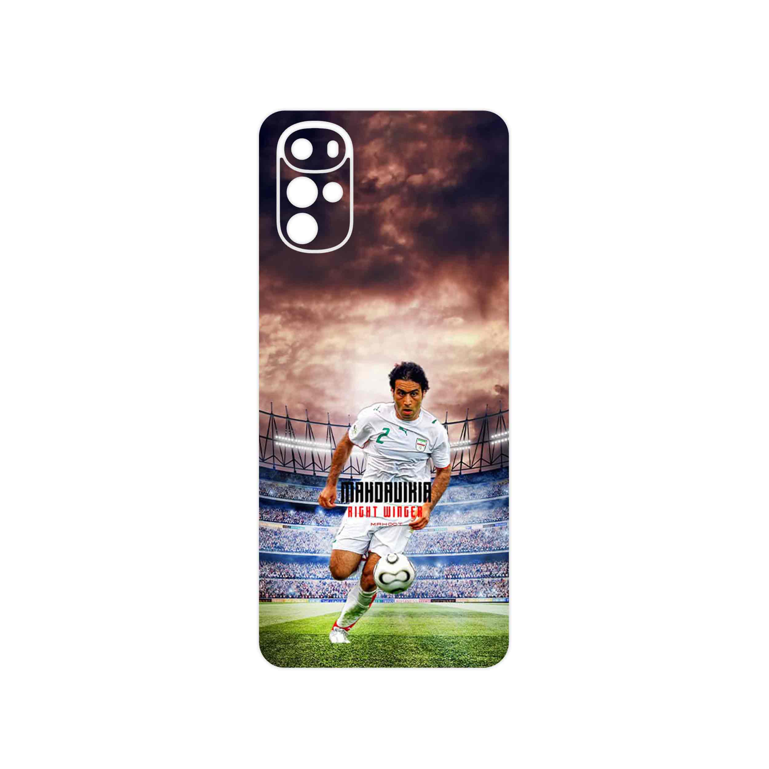 برچسب پوششی ماهوت مدل Mehdi Mahdavikia مناسب برای گوشی موبایل موتورولا Moto G22