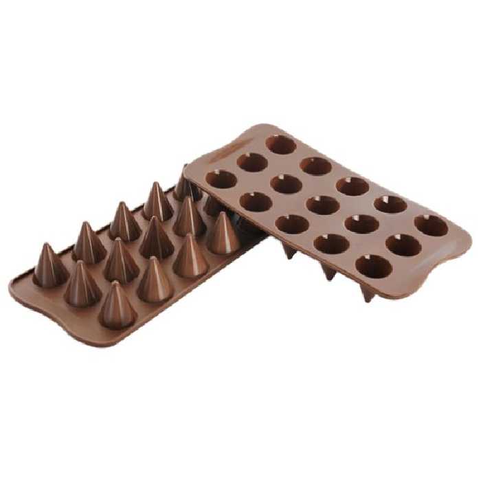قالب شیرینی سیلیکومارت طرح مخروطی کد SCG20