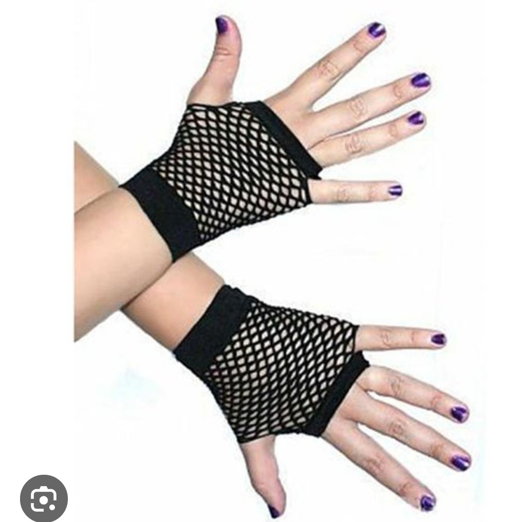 ساق دست جفتی فیشنت کوتاه مشکی 