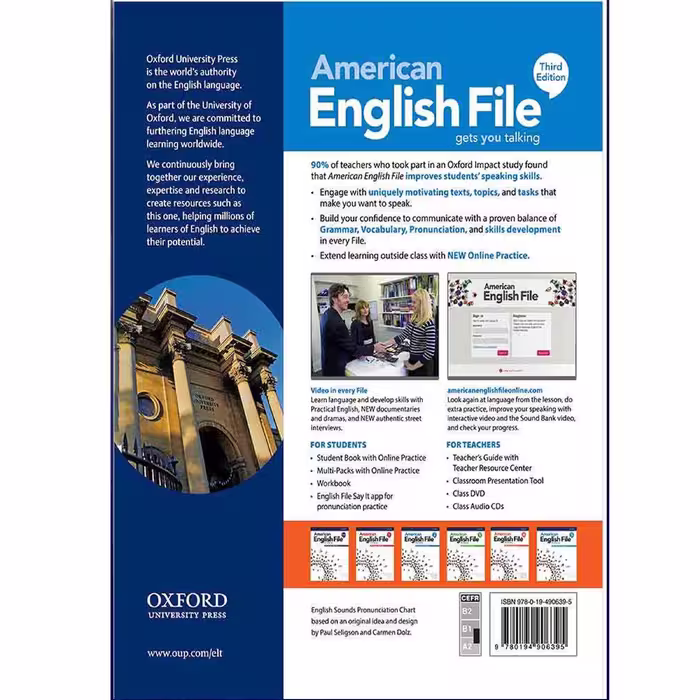 کتاب American English File 3rd 2 اثر جمعی از نویسندگان انتشارات هدف نوین