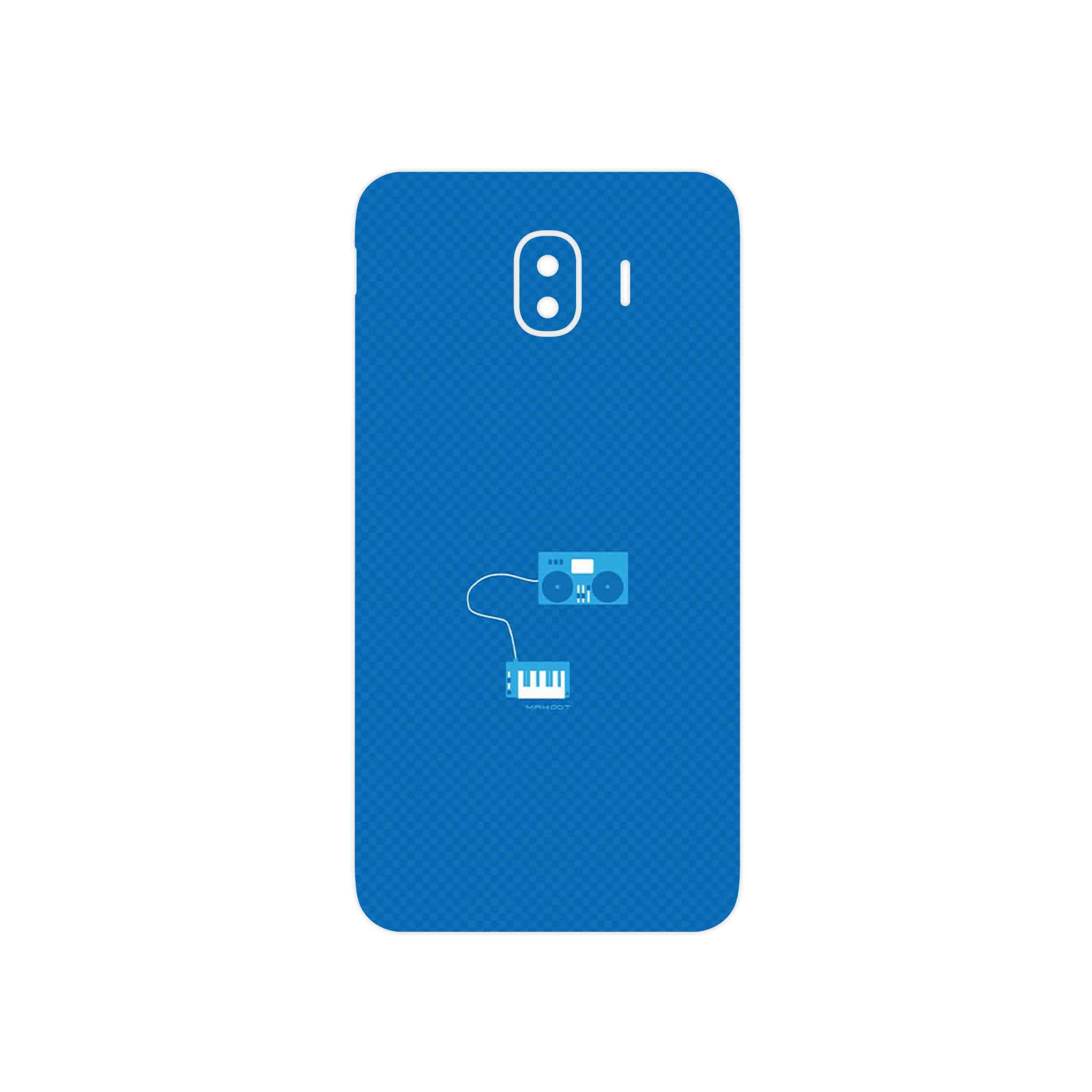 برچسب پوششی ماهوت مدل Minimal DJ Icon مناسب برای گوشی موبایل سامسونگ Galaxy J4