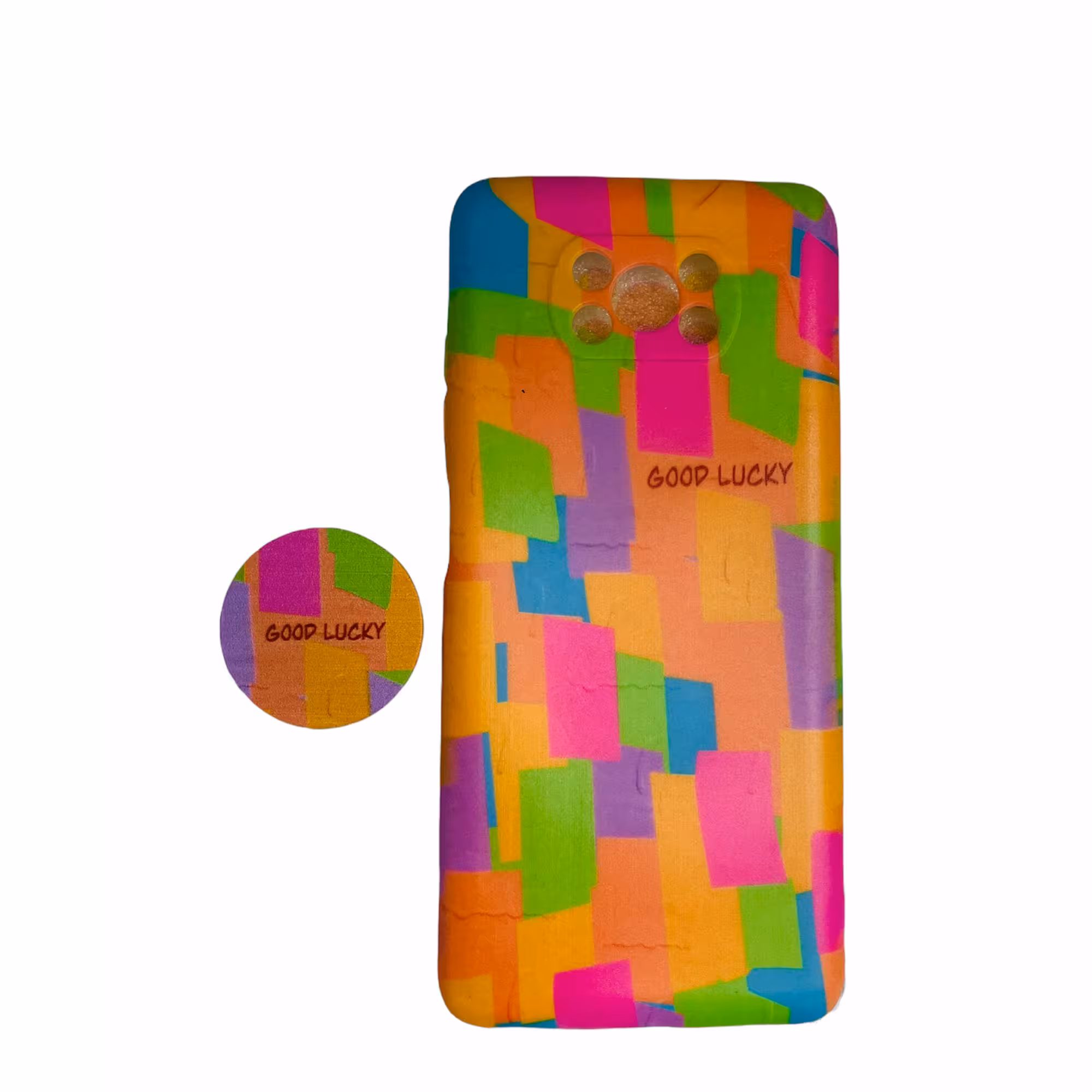 کاور مدل color88 مناسب برای گوشی موبایل شیائومی POCO X3 به همراه پاپ سوکت
