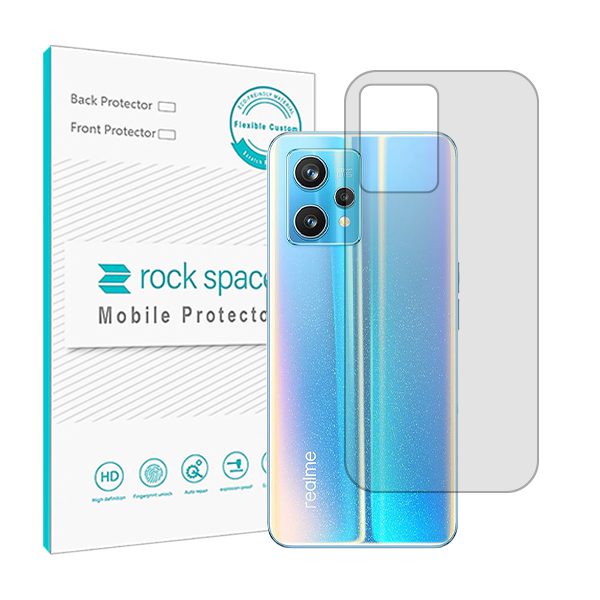گلس محافظ پشت گوشی ریلمی 9 Pro Plus مدل نانو هیدروژل شفاف برند راک اسپیس کد S