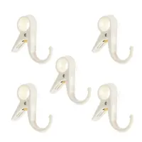 قلاب آویز فیکا مدل A3-Swan Clip مجموعه 5 عددی