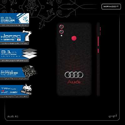 برچسب پوششی ماهوت مدل Audi AG-FullSkin مناسب برای گوشی موبایل آنر 8X