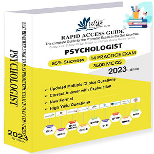 Psychologist Exam Book Prometric Questions MCQ 2023