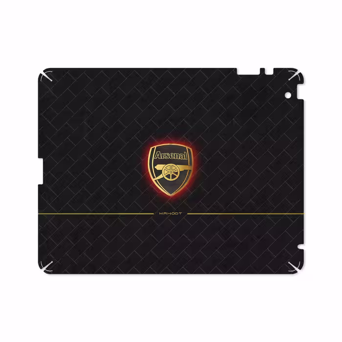 برچسب پوششی ماهوت مدل Arsenal مناسب برای تبلت اپل iPad 2 2011 A1395
