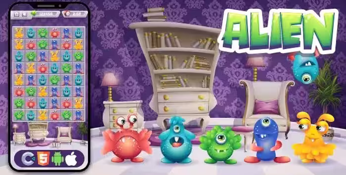 دانلود بازی اچ تی ام ال Alien Connect