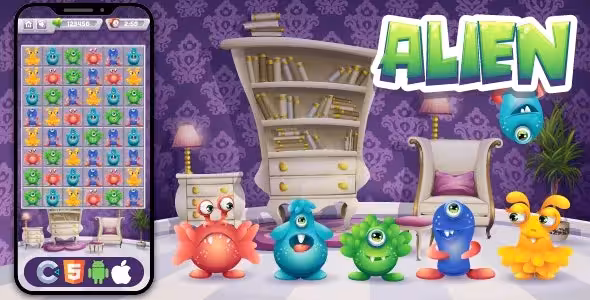 دانلود بازی اچ تی ام ال Alien Connect