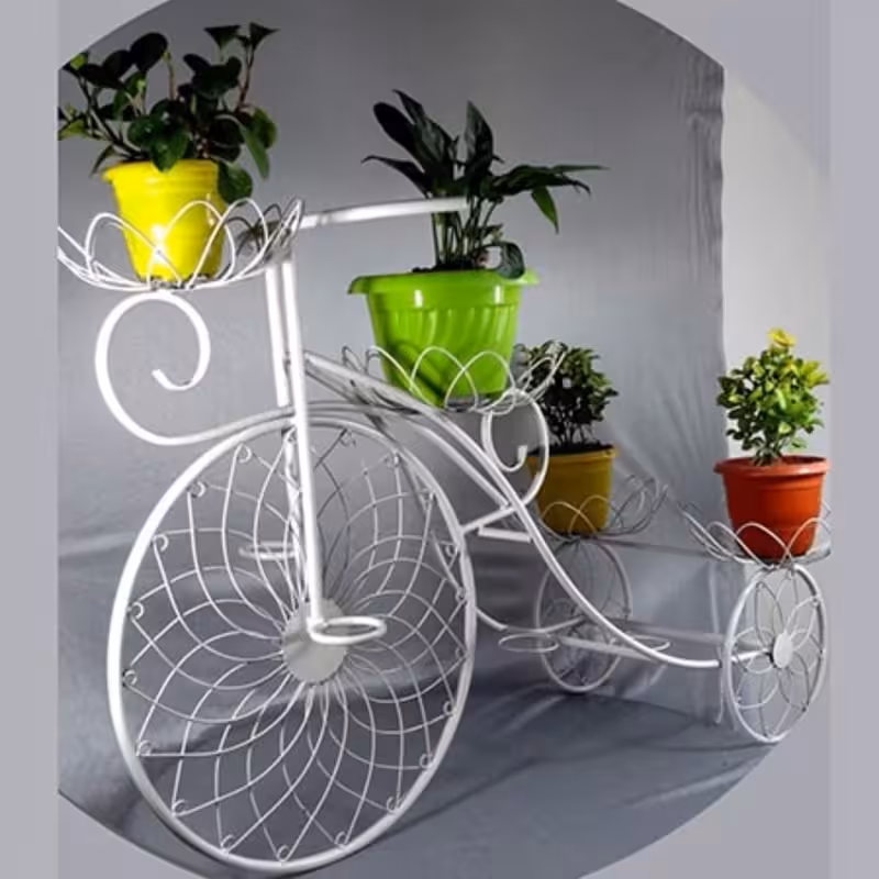 استند گل طرح سه چرخه فرفورژه ویلا سازه ارسال با باربری پس کرایه