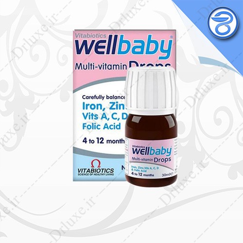 مشخصات، قیمت و خرید قطره ول بیبی ویتابیوتیکس 30 میلی لیتر Vitabiotics Well Baby Multi-Vitamin Drops - دکتر لوکس