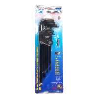 آلن 6 گوش فوق بلند 9 عددی مشکی اسکای ST-2213B