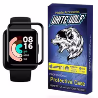 محافظ صفحه نمایش وایت ولف مدل W PWM مناسب برای ساعت هوشمند شیایومی Redmi Watch 2 Lite