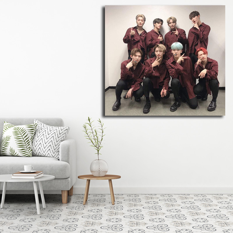 تابلو شاسی مدل Ateez کد 17 | دنیای قاب