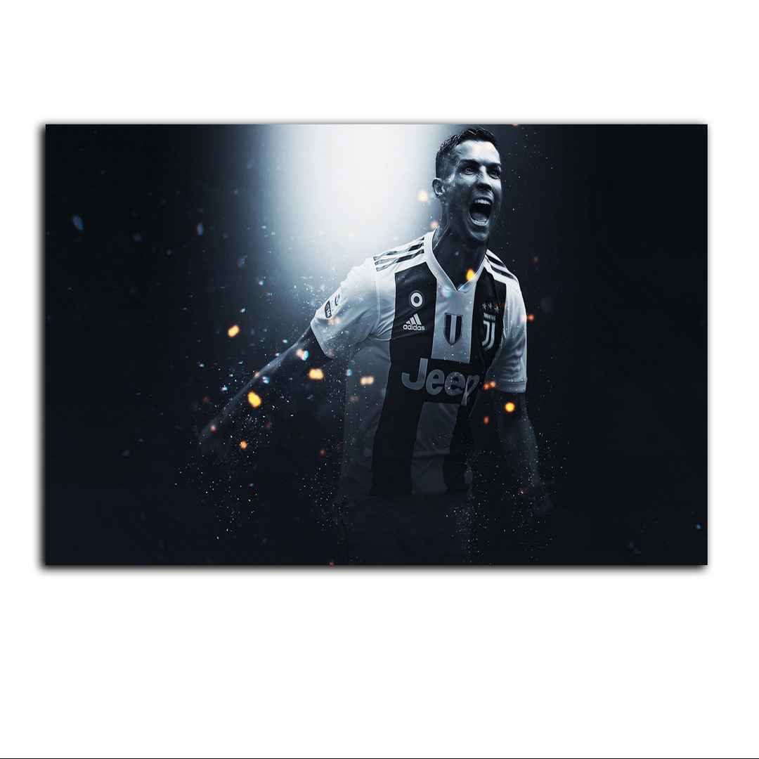 تابلو شاسی بکلیت طرح بازیکن فوتبال کریستین رونالدو تیم یوونتوس مدل SH-S7224